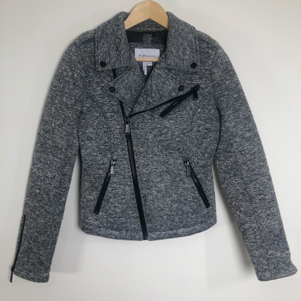 Bcbgeneration Gray Moto Jacket - image 8
